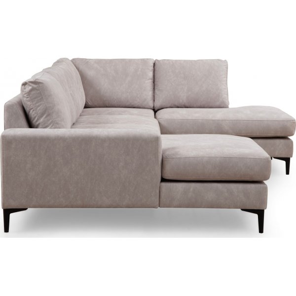 Canapé en U droit Braga - Beige Canapé en U droit Braga - Beige