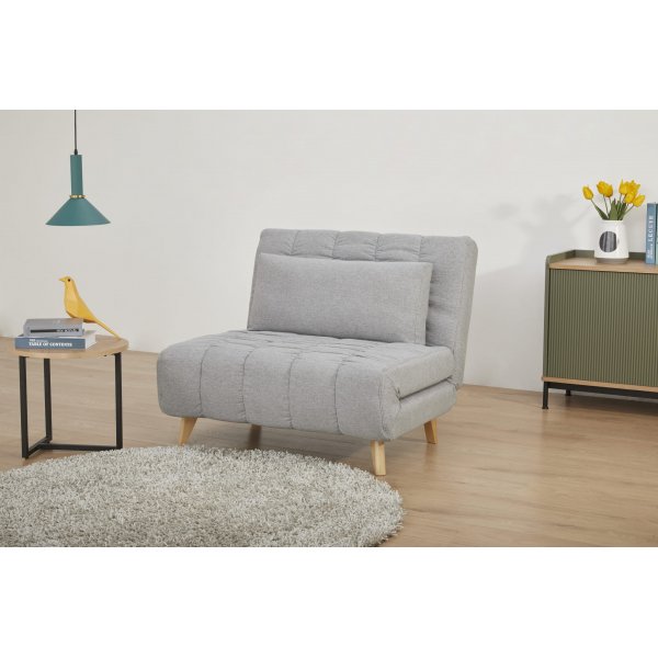 Canapé lit Billy - Gris clair Canapé lit Billy - Gris clair