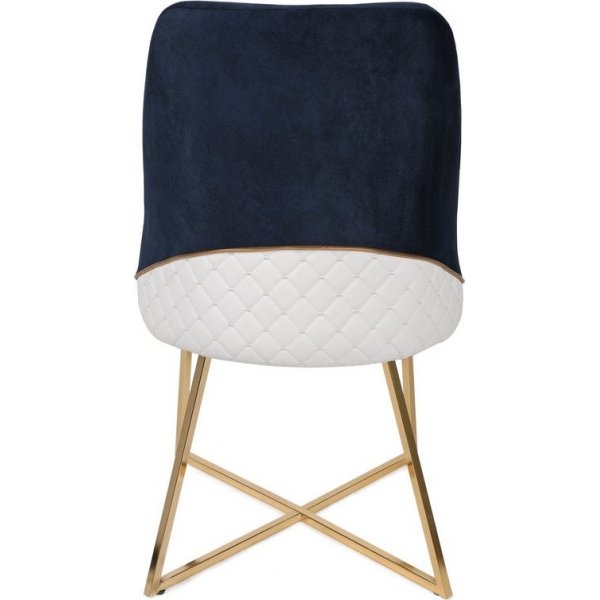 Ensemble de chaises Madrid - Bleu fonc