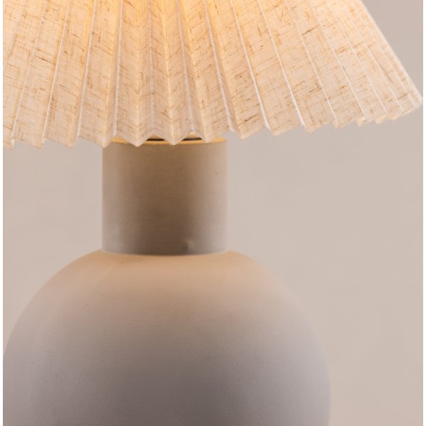 Lampe de table lvsborg - Gris/marron