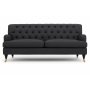Soffa 3-sits 215 cm - Mrkgr - Howard Barkley