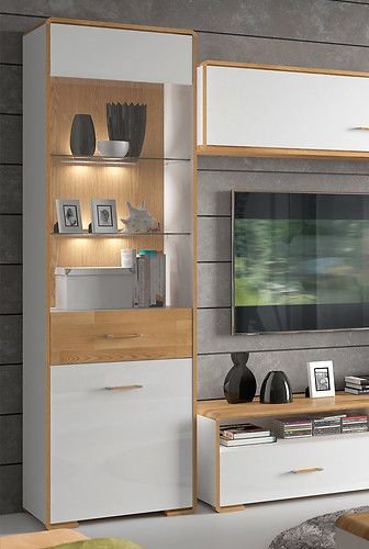 Gordon skåp - Vit/ek Gordon skåp - Vit/ek