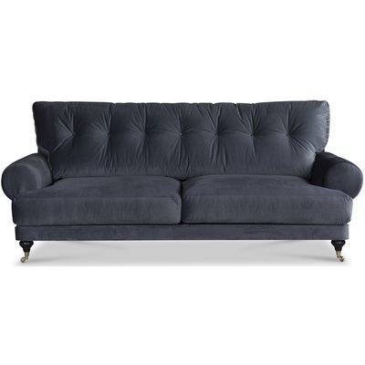Andrew 2-sits soffa - Gr sammet
