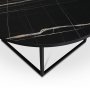 Sintorp runt soffbord 90 cm - Svart marmor (Exklusive laminat)