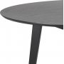 Roxby matbord 140 cm - Svart
