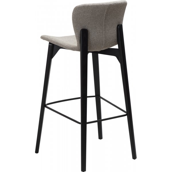 Tabouret de bar Paragon - Terre de galets bouclé Tabouret de bar Paragon - Terre de galets bouclé