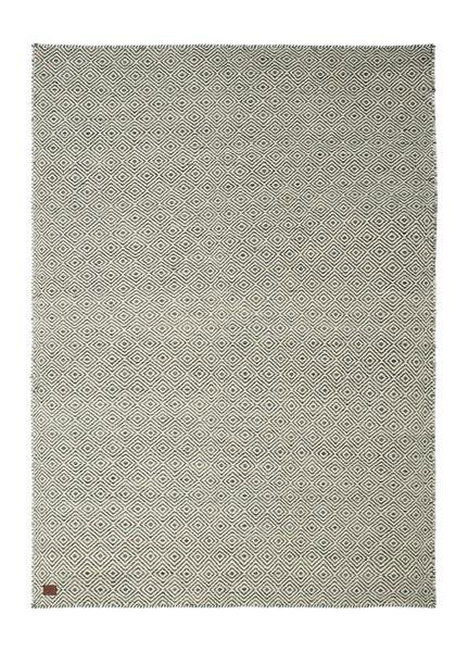 Tapis tiss� main Toby - Vert olive
