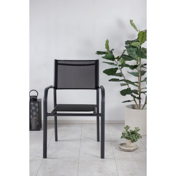 Santorini matstol - Svart Santorini matstol - Svart