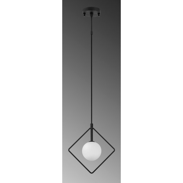 Plafonnier Geometry 11095 - Noir/blanc