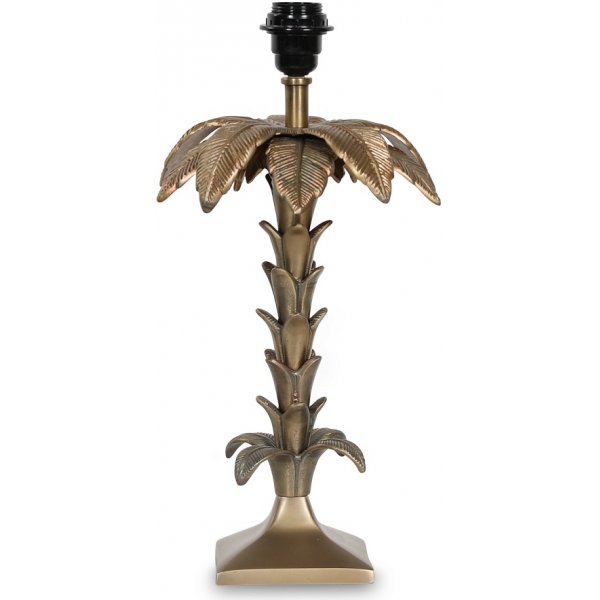 Palma bordslampa H36 cm - Antik mssing