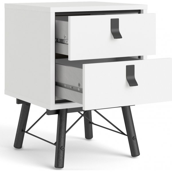 Ry sängbord - Vit Ry sängbord - Vit