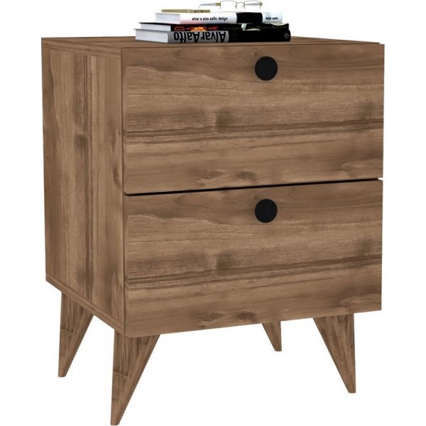 Kanda nachtkastje - Walnoot