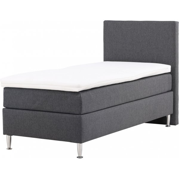 Toledo bed 90 x 200 cm - Donkergrijs