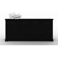 Brent sideboard - Svart Acacia Brent sideboard - Svart Acacia