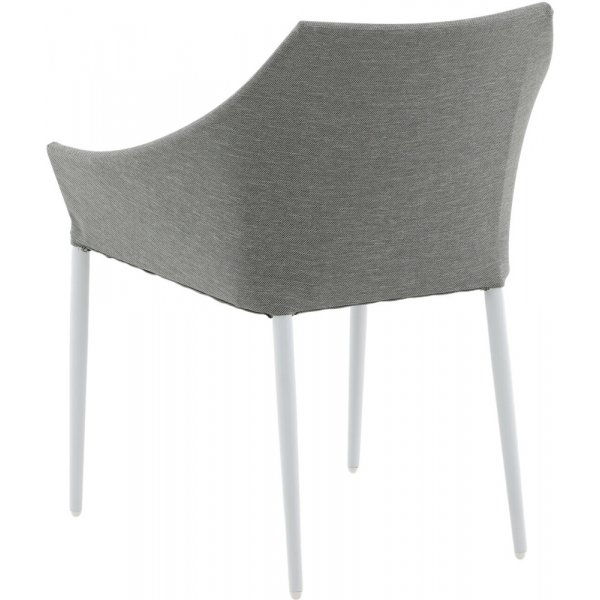 Spoga matstol - Ljusgr/Vit