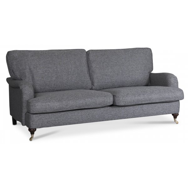 Howard Watford Deluxe 2-sits soffa i grått tyg Howard Watford Deluxe 2-sits soffa i grått tyg