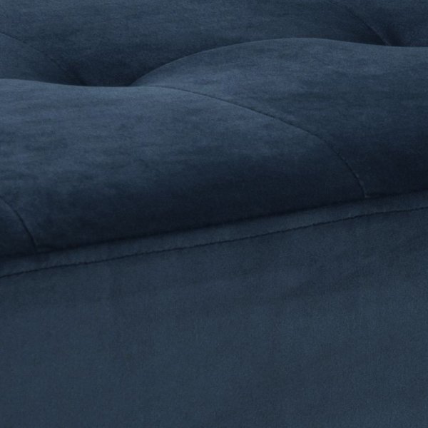 Glory bänk 95 cm - Marinblå/svart Glory bänk 95 cm - Marinblå/svart