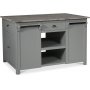 Heritage Kks med marmorskiva - Gr stomme / Grbeige marmor