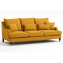 Soffa Edward 220 cm - Gul