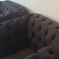 Kundbild Chesterfield York fåtölj - Valfri färg: Chesteefield soffor i sammet.