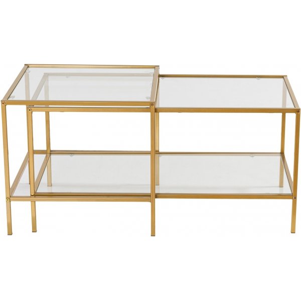 Sevay soffbord-set - Guld Sevay soffbord-set - Guld