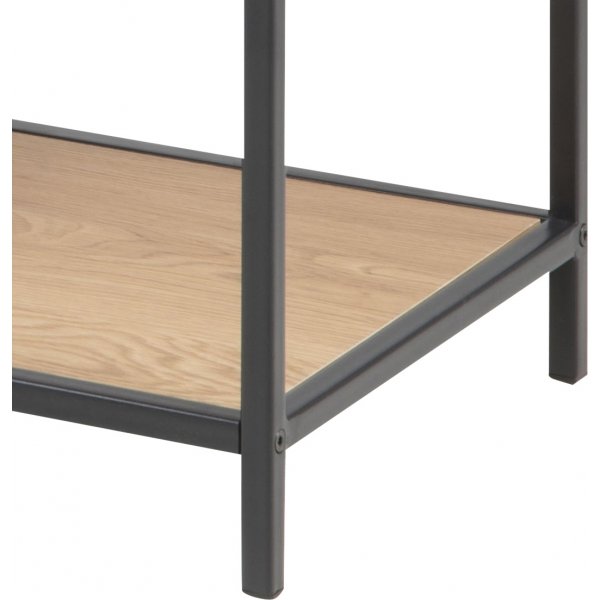 Bibliothèque Seaford 114x78 cm - Chêne/noir Bibliothèque Seaford 114x78 cm - Chêne/noir