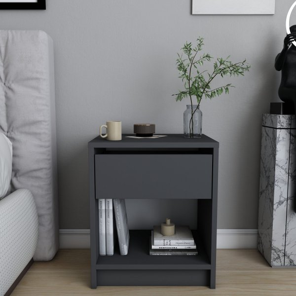 Table de Chevet Sheridan - Anthracite Table de Chevet Sheridan - Anthracite