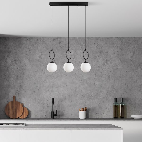 Plafonnier Ring 13438 - Noir Plafonnier Ring 13438 - Noir