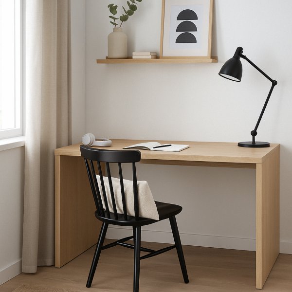 Pinnstol svart klassisk - Emil + Möbeltassar Pinnstol svart klassisk - Emil + Möbeltassar