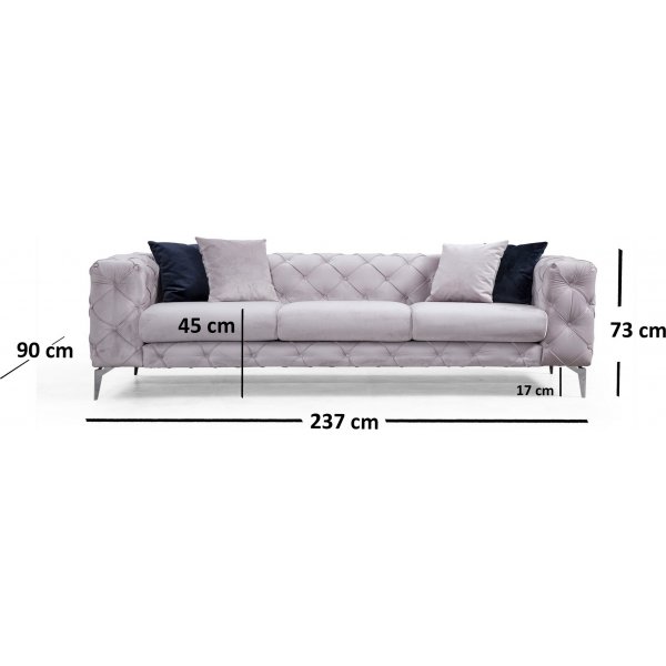 Soffa Como - 237 cm Soffa Como - 237 cm