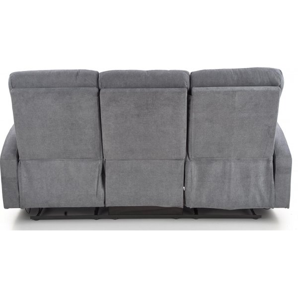 Canap inclinable 3 places Anslo - Gris