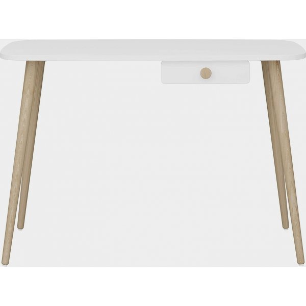 Bureau Gaia 110 x 49,5 cm - Blanc Bureau Gaia 110 x 49,5 cm - Blanc
