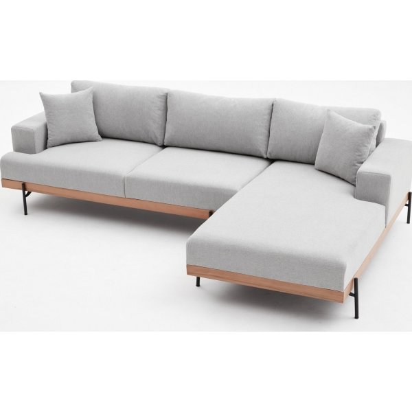 Liva divansoffa höger - Grå Liva divansoffa höger - Grå