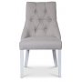 Tuva EUR Matstol med handtag - Beige / Vit