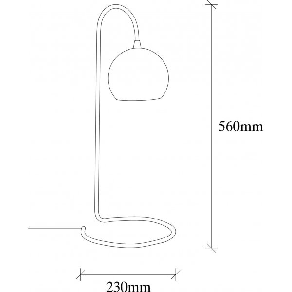 Lampe à poser Yllan - Noir Lampe à poser Yllan - Noir