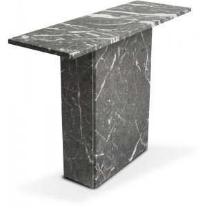 Level konsolbord 100 x 35 cm - Gr marmor