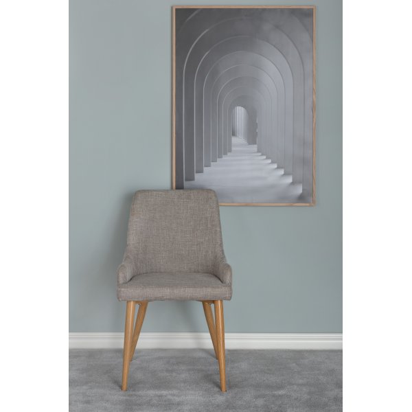 Paradis matstol - Ljusgr/ek