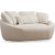 Midye 2-sits soffa - Cream