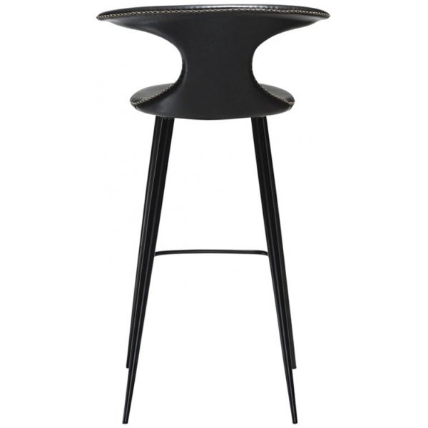 Flair barstol i svart PU SH 77 cm Flair barstol i svart PU SH 77 cm