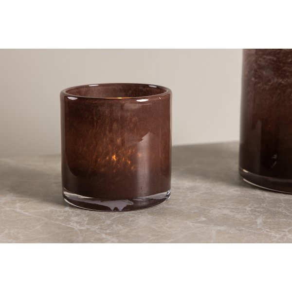 Glora lykta Ø8 cm - Brun Glora lykta Ø8 cm - Brun