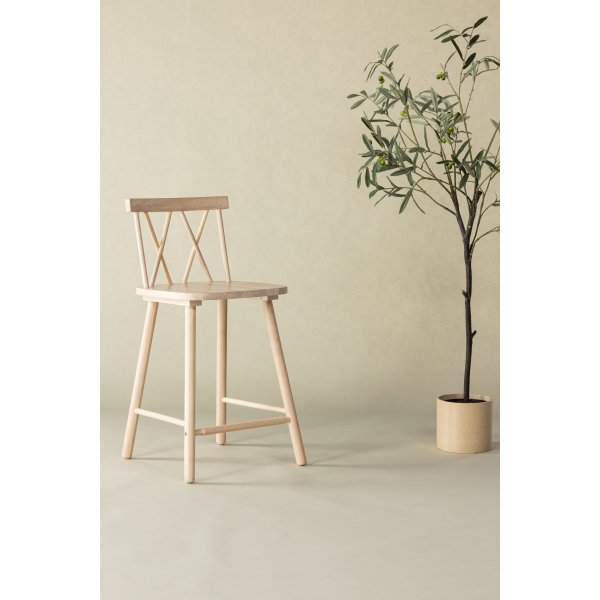 Tabouret de bar Mollstrm - Blanchiment de chaux