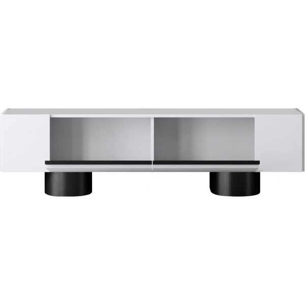 Bohem TV-bnk - Vit/svart