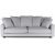 New Lexington 3,5-sits soffa 240 cm med kuvertkuddar - offwhite linne + Mbeltassar