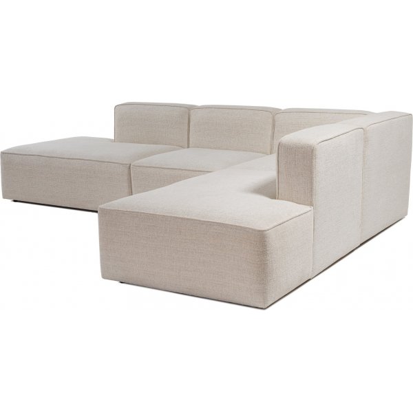 More hörnsoffa med öppna avslut - Vit More hörnsoffa med öppna avslut - Vit