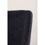 Modesto matstol - Svart teddy