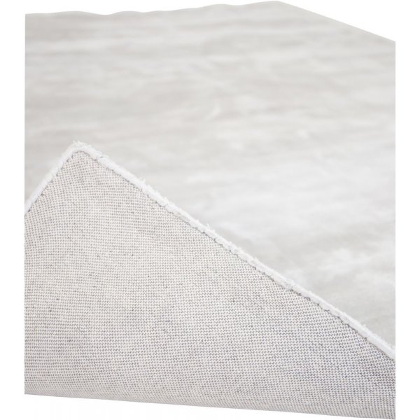 Tapis Bryan - Viscose gris argent Tapis Bryan - Viscose gris argent