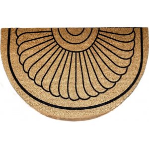 Lapas drrmatta Beige/svart - 40 x 75 cm