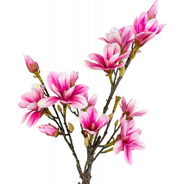 Plante artificielle Magnolia - Rose