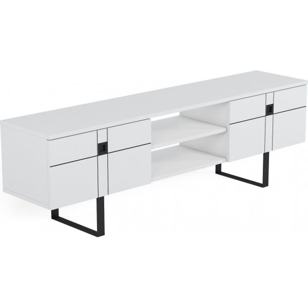 Paulo mediabänk - Vit Paulo mediabänk - Vit