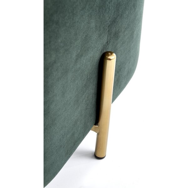 Frederica pall - Grön (Sammet) / Mässing Frederica pall - Grön (Sammet) / Mässing